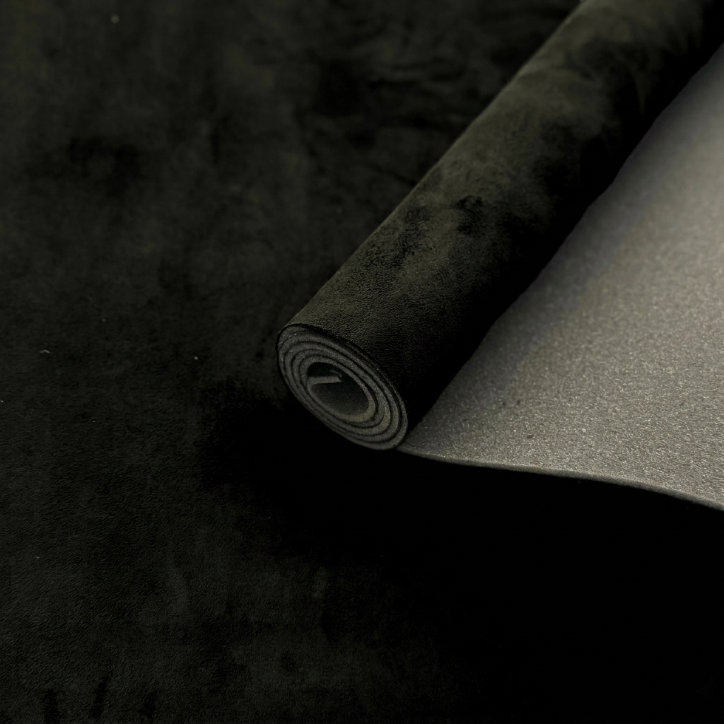 Revêtement moussé premium pour ciel de toit – Aspect Alcantara